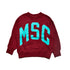 【100~120】★NEEDLEWORKS★柔らか裏毛MSCトレーナー(2224022)